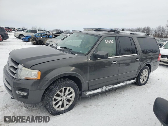 2016 Ford Expedition EL Limited with VIN 1FMJK2AT1GEF12071, listed as a Copart auction lot 45064515 with 292,506 mi miles and Clean Title. Bid and sale history available at carsss.com. Image 1.