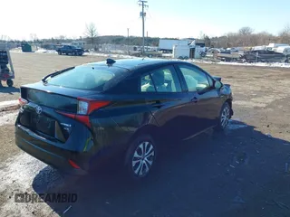 2019 Toyota Prius LE with VIN JTDL9RFU5K3002801, listed as a IAAI auction lot 41339356 with 68,628 mi miles and . Bid and sale history available at DreamBid. Image 4.