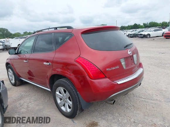 2006 Nissan Murano S with VIN JN8AZ08W26W549826, listed as a IAAI auction lot 42482059 with 270,805 mi miles and . Bid and sale history available at DreamBid. Image 3.
