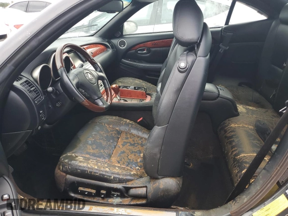 2006 Lexus SC 430 with VIN JTHFN48Y869009349, listed as a Copart auction lot 74505074 with Not Provided miles and Non Repairable. Bid and sale history available at DreamBid. Image 7.