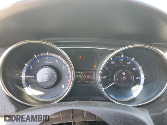2012 Hyundai Sonata GLS with VIN 5NPEB4AC1CH480315, listed as a Copart auction lot 68141644 with 140,363 mi miles and Salvage Title. Bid and sale history available at carsss.com. Image 9.