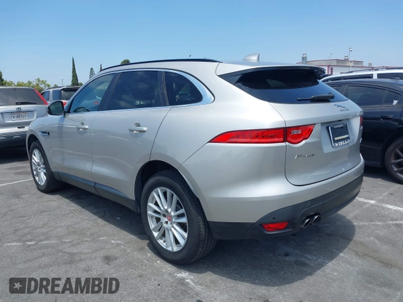 2017 Jaguar F-Pace 20d Prestige with VIN SADCK2BN1HA099059, listed as a IAAI auction lot 42720996 with 91,043 mi miles and . Bid and sale history available at DreamBid. Image 3.