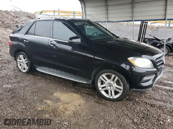 2014 Mercedes-Benz M 350 with VIN 4JGDA5JB2EA313401, listed as a Copart auction lot 58423635 with 122,011 mi miles and Salvage title. Bid and sale history available at DreamBid. Image 4.