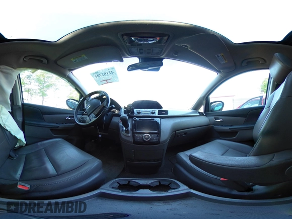 2014 Honda Odyssey EX-L with VIN 5FNRL5H63EB064854, listed as a IAAI auction lot 42102704 with 148,536 mi miles and . Bid and sale history available at carsss.com. Image 18.