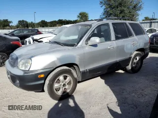 2005 Hyundai Santa Fe GLS with VIN KM8SC13D35U999519, listed as a Copart auction lot 81822914 with 211,766 mi miles and Salvage Title. Bid and sale history available at carsss.com. Image 1.