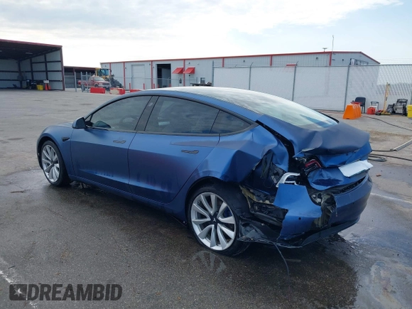 2018 Tesla Model 3 Long Range Battery with VIN 5YJ3E1EB9JF134958, listed as a IAAI auction lot 41980958 with 80,367 mi miles and . Bid and sale history available at DreamBid. Image 3.