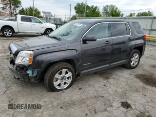 2015 GMC Terrain SLE with VIN 2GKALMEK4F6415842, listed as a Copart auction lot 57601055 with 132,331 mi miles and Salvage title. Bid and sale history available at DreamBid. Image 1.