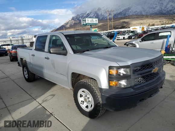 2014 Chevrolet Silverado 1500 Work Truck with VIN 3GCUKPEH8EG364947, listed as a Copart auction lot 86930524 with 113,228 mi miles and Clean Title. Bid and sale history available at DreamBid. Image 4.