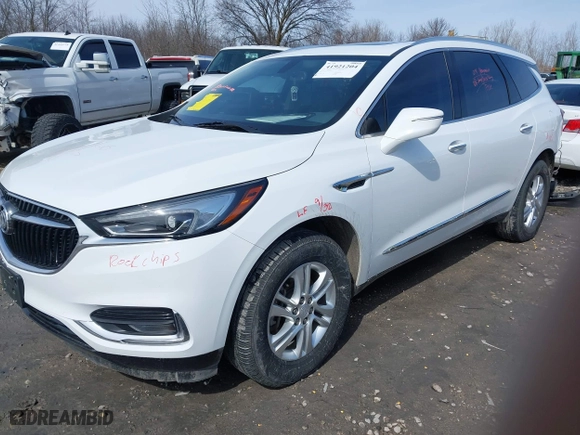 2019 Buick Enclave Essence with VIN 5GAEVAKW1KJ267760, listed as a IAAI auction lot 41921204 with 72,373 mi miles. Bid and sale history available at carsss.com. Image 17.