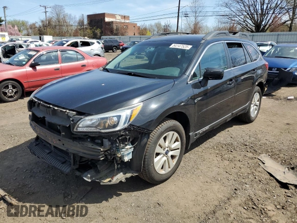 2015 Subaru Outback Premium with VIN 4S4BSACC7F3268125, listed as a Copart auction lot 54147525 with 160,410 mi miles and Salvage Title. Bid and sale history available at DreamBid. Image 1.