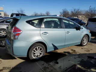 2017 Toyota Prius v Two with VIN JTDZN3EU4HJ067048, listed as a Copart auction lot 41737275 with 0 mi miles and Salvage Title. Bid and sale history available at carsss.com. Image 3.