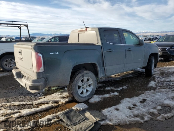 2016 GMC Canyon 4WD SLE with VIN 1GTG6CE35G1250226, listed as a Copart auction lot 45535845 with 140,227 mi miles and Salvage title. Bid and sale history available at DreamBid. Image 3.