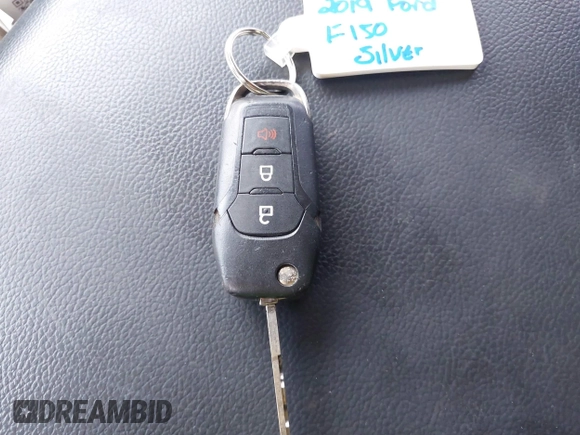 2019 Ford F-150 XL with VIN 1FTEW1EP5KKD24620, listed as a IAAI auction lot 42631896 with 123,583 mi miles and . Bid and sale history available at DreamBid. Image 11.