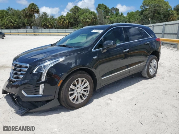 2019 Cadillac XT5 FWD with VIN 1GYKNARS9KZ219259, listed as a Copart auction lot 53243354 with 58,739 mi miles and Non Repairable. Bid and sale history available at carsss.com. Image 1.
