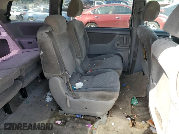 2006 Toyota Sienna CE with VIN 5TDZA23C66S413293, listed as a Copart auction lot 54765815 with Not Provided miles and Salvage Title. Bid and sale history available at DreamBid. Image 11.