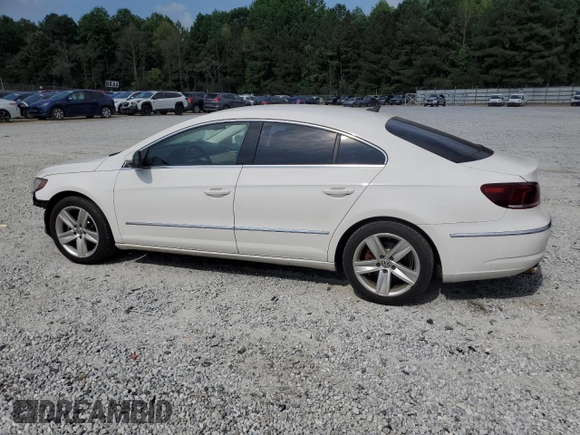 2014 Volkswagen CC R-Line with VIN WVWBP7AN4EE525757, listed as a Copart auction lot 55293795 with 124,890 mi miles and Salvage title. Bid and sale history available at DreamBid. Image 2.