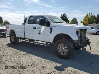 2021 Ford Super Duty F-250 SRW XL with VIN 1FT7X2BN4MEC38828, listed as a Copart auction lot 69845834 with 47,691 mi miles and Salvage Title. Bid and sale history available at carsss.com. Image 4.