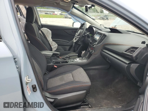 2020 Subaru Crosstrek Premium with VIN JF2GTAECXL8220753, listed as a Copart auction lot 59567835 with 53,857 mi miles and Salvage title. Bid and sale history available at DreamBid. Image 7.