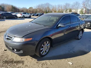 2006 Acura TSX Navi with VIN JH4CL95906C000375, listed as a Copart auction lot 82994684 with 124,703 mi miles and Clean title. Bid and sale history available at DreamBid. Image 1.