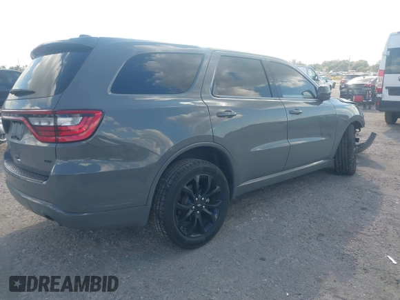 2020 Dodge Durango GT with VIN 1C4RDHDG3LC223220, listed as a IAAI auction lot 41565955 with 39,331 mi miles and . Bid and sale history available at DreamBid. Image 4.