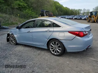2013 Hyundai Sonata Limited with VIN 5NPEC4ACXDH525587, listed as a Copart auction lot 55355335 with 73,188 mi miles and Salvage Title. Bid and sale history available at DreamBid. Image 2.
