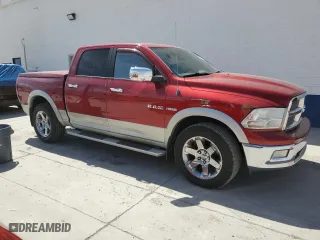 2009 Dodge Ram 1500 SLT with VIN 1D3HV13T59S805579, listed as a Copart auction lot 52817355 with 167,458 mi miles and Salvage Title. Bid and sale history available at carsss.com. Image 4.