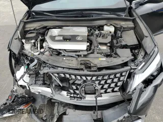 2021 Lexus UX 250h with VIN JTHX9JBH0M2045963, listed as a Copart auction lot 55474635 with 28,695 mi miles and Salvage title. Bid and sale history available at DreamBid. Image 12.