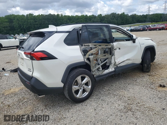 2021 Toyota RAV4 Hybrid LE z VIN 4T3B6RFV2MU051287, wystawiony jako Copart lot #58746095 z przebiegiem 55 017 mil mil oraz Szkoda całkowita • Salvage title. Historia ofert i sprzedaży dostępna na DreamBid. Obrazek 3.