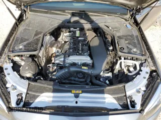 2021 Mercedes-Benz C 300 with VIN W1KWF8EB1MR620719, listed as a Copart auction lot 50681685 with 24,906 mi miles and Salvage Title. Bid and sale history available at carsss.com. Image 11.