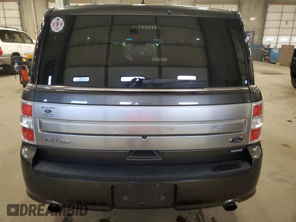 2018 Ford Flex Limited EcoBoost with VIN 2FMHK6DT4JBA15164, listed as a Copart auction lot 51117435 with 107,320 mi miles and Clean Title. Bid and sale history available at carsss.com. Image 6.