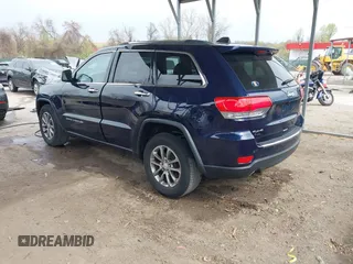 2014 Jeep Grand Cherokee Limited with VIN 1C4RJFBG4EC347208, listed as a IAAI auction lot 41982209 with 124,663 mi miles and . Bid and sale history available at DreamBid. Image 3.
