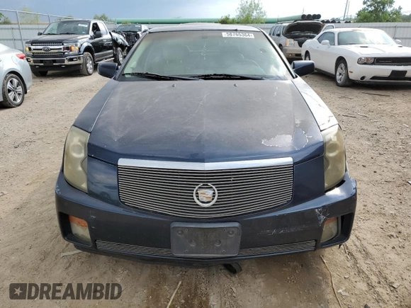 2004 Cadillac CTS with VIN 1G6DM577X40137669, listed as a Copart auction lot 58765364 with 206,751 mi miles and Salvage Title. Bid and sale history available at carsss.com. Image 5.
