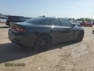 2015 Dodge Charger SXT with VIN 2C3CDXHGXFH896327, listed as a Copart auction lot 55931805 with 204,345 mi miles and Salvage Title. Bid and sale history available at DreamBid. Image 3.