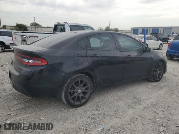2016 Dodge Dart SE with VIN 1C3CDFAA3GD712361, listed as a Copart auction lot 72596484 with 88,081 mi miles and Salvage Title. Bid and sale history available at carsss.com. Image 3.