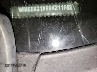 2009 Smart fortwo Passion z VIN WMEEK31X99K211682, wystawiony jako Copart lot #54110385 z przebiegiem Nie podano mil oraz Szkoda całkowita • Salvage title. Historia ofert i sprzedaży dostępna na DreamBid. Obrazek 12.