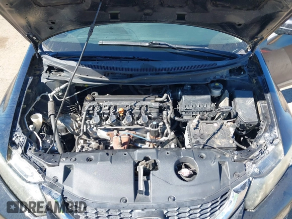 2015 Honda Civic Sedan LX with VIN 19XFB2F53FE207050, listed as a IAAI auction lot 41874318 with 217,600 mi miles. Bid and sale history available at carsss.com. Image 10.