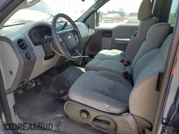 2007 Ford F-150 STX with VIN 1FTRX12W17NA09071, listed as a Copart auction lot 54450035 with 190,642 mi miles and Clean Title. Bid and sale history available at DreamBid. Image 7.