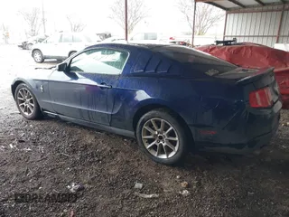 2011 Ford Mustang V6 with VIN 1ZVBP8AM9B5153645, listed as a IAAI auction lot 41304583 with 123,204 mi miles and . Bid and sale history available at carsss.com. Image 3.