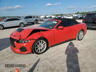 2024 Ford Mustang GT Premium with VIN 1FAGP8FF0R5119676, listed as a Copart auction lot 80442334 with 10,094 mi miles and Salvage title. Bid and sale history available at DreamBid. Image 1.
