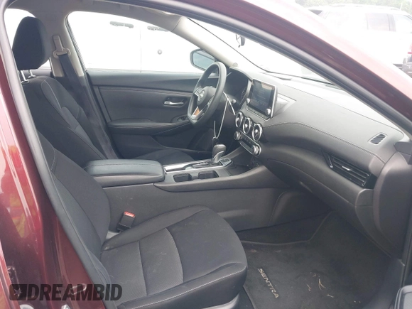 2024 Nissan Sentra SV with VIN 3N1AB8CV3RY221229, listed as a IAAI auction lot 42666353 with 43,574 mi miles and . Bid and sale history available at DreamBid. Image 5.