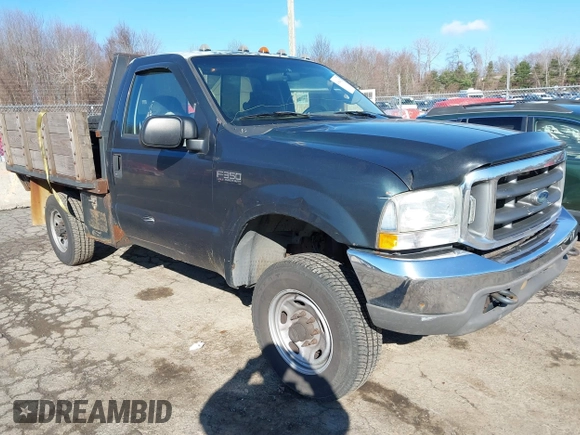 2004 Ford F-350 XL with VIN 1FTSF31L84EB90477, listed as a IAAI auction lot 41894632 with 212,107 mi miles and . Bid and sale history available at DreamBid. Image 1.