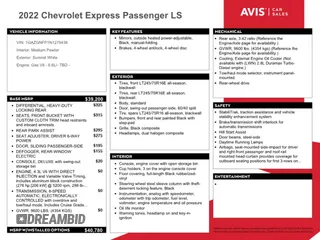 2022 Chevrolet Express Passenger LS z VIN 1GAZGNFP1N1278436, wystawiony jako Copart lot #42293525 z przebiegiem 32 806 mil mil oraz Szkoda całkowita • Salvage title. Historia ofert i sprzedaży dostępna na DreamBid. Obrazek 13.