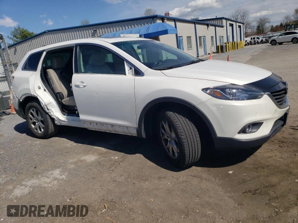 2014 Mazda CX-9 Touring with VIN JM3TB3CV1E0435396, listed as a Copart auction lot 52574695 with 150,478 mi miles and Salvage Title. Bid and sale history available at carsss.com. Image 4.