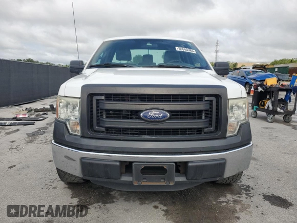 2013 Ford F-150 XL with VIN 1FTMF1CM7DKG16566, listed as a Copart auction lot 56640385 with 161,986 mi miles and Salvage title. Bid and sale history available at DreamBid. Image 5.