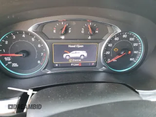 2022 Chevrolet Traverse RS with VIN 1GNERJKW2NJ154401, listed as a Copart auction lot 56026325 with 91,264 mi miles and Salvage title. Bid and sale history available at DreamBid. Image 9.