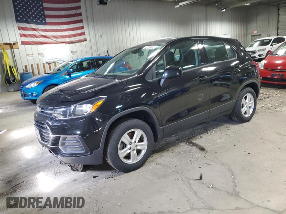 2018 Chevrolet Trax LS with VIN 3GNCJNSBXJL258544, listed as a Copart auction lot 52780835 with 64,881 mi miles and Salvage Title. Bid and sale history available at carsss.com. Image 1.