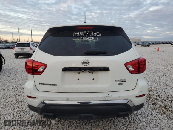 2018 Nissan Pathfinder S with VIN 5N1DR2MN2JC607960, listed as a Copart auction lot 89008165 with 113,557 mi miles and Salvage Title. Bid and sale history available at carsss.com. Image 6.