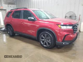 2023 Honda Pilot Sport with VIN 5FNYG1H32PB016439, listed as a Copart auction lot 85322744 with 15,829 mi miles and Salvage Title. Bid and sale history available at carsss.com. Image 4.