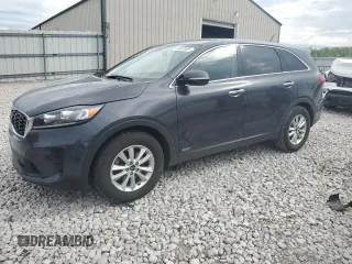 2019 Kia Sorento LX z VIN 5XYPGDA53KG468314, wystawiony jako Copart lot #55997695 z przebiegiem 71 758 mil mil oraz Szkoda całkowita • Salvage title. Historia ofert i sprzedaży dostępna na DreamBid. Obrazek 1.