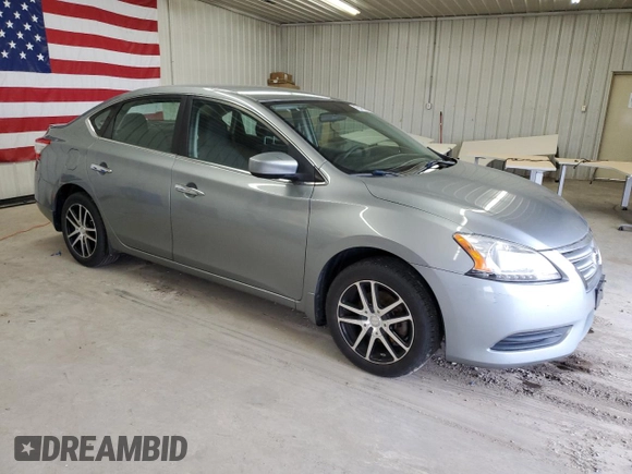 2013 Nissan Sentra FE+ S with VIN 3N1AB7AP3DL725199, listed as a Copart auction lot 51251735 with 65,832 mi miles and Clean Title. Bid and sale history available at DreamBid. Image 4.